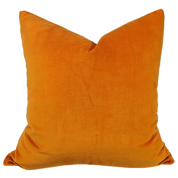 Orange-Plain-Velvet-22×22