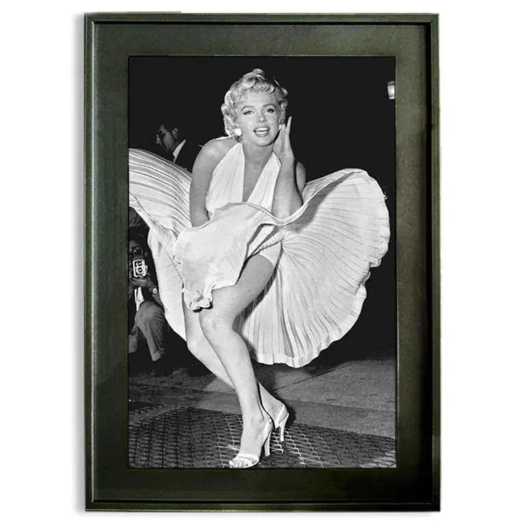 Marylin Monroe Iconic Skirt copy black