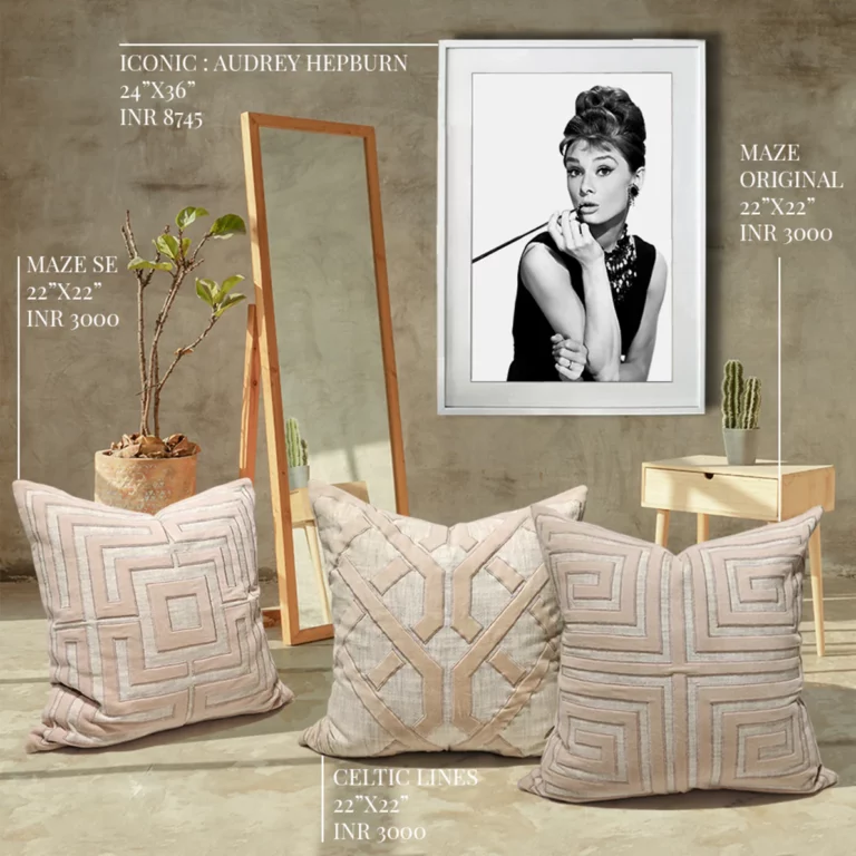 nude cushion collection