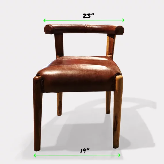 africana leather chair dimensions 1